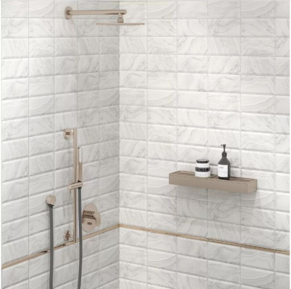 Сеттиньяно белый грань глянцевый 9,9x20x0,92