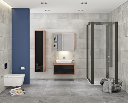 Душевая кабина Zest 90*90 см угловая, правосторонняя