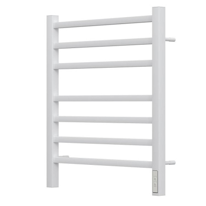 Полотенцесушитель электрический Point Вега PN71856W П7 500x600, диммер справа, белый Полотенцесушитель электрический Point Вега PN71856W П7 500x600, диммер справа, белый