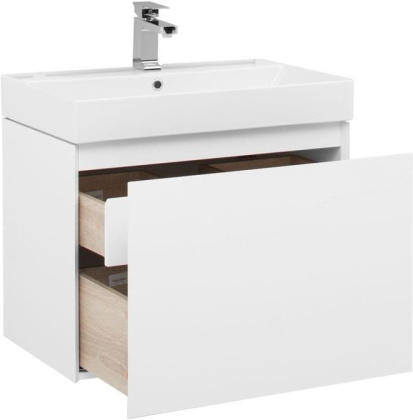 Тумба под раковину Aquanet Йорк 70 белый