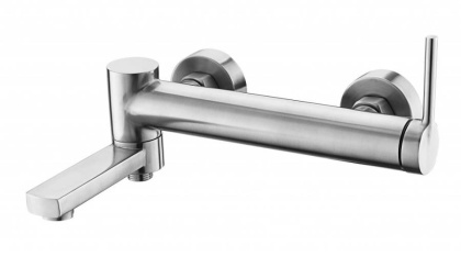 ETN-VASM-IN Смеситель для ванны и душа с поворотным изливом Исполнение: Сатин 