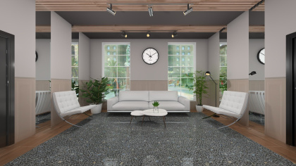 Керамогранит SG594202R Палладиана черный декорированый 119,5*238,5 (1шт/2,85м2), м2