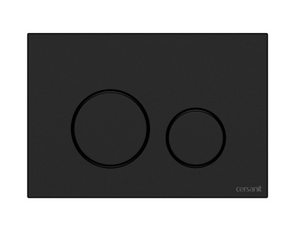 Кнопка TWINS пластик черный матовый Кнопка TWINS пластик черный матовый