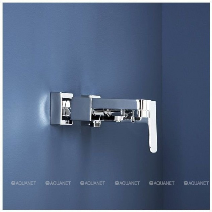 Смеситель для ванны с душем Aquanet Cubic SD90441