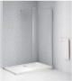 LIBERTA-L-1-80-C-Cr Душевая перегородка с односторонним входом 800x1950 мм LIBERTA-L-1-80-C-Cr Душевая перегородка с односторонним входом 800x1950 мм