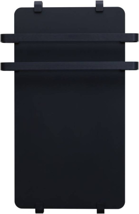 Полотенцесушитель электрический Allen Brau Infinity 120x44 с рейлингом 2.0 и креплением, черный матовый Полотенцесушитель электрический Allen Brau Infinity 120x44 с рейлингом 2.0 и креплением, черный матовый