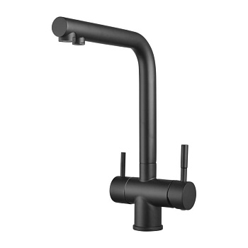 Смеситель для кухни со встроенным фильтром (краном) под питьевую воду Shevanik S468 S468H