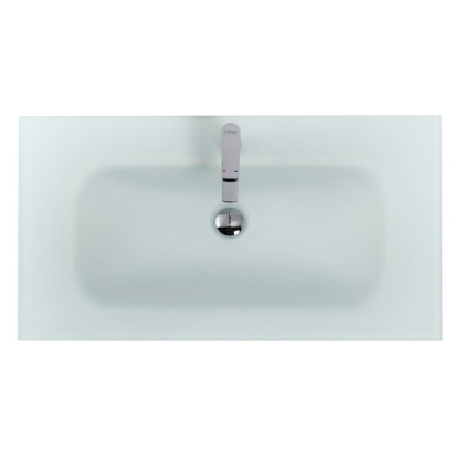 Тумба с раковиной подвесная BelBagno ETNA-H60 100 Rovere Moro, раковина белая