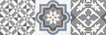 Плитка настенная 60090 Rock узор серый 20*60 (10шт/1.2м2),м2