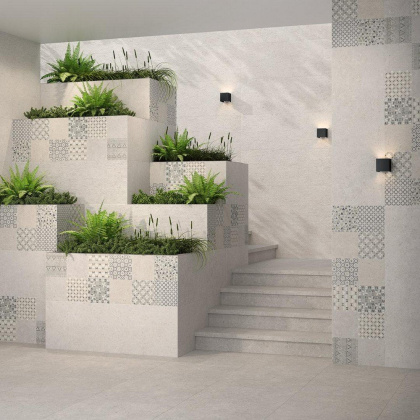 Риккарди серый светлый матовый обрезной 40x120x1