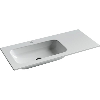 Умывальник накладной прямоугольный Element 1010*457*137мм, чаша слева