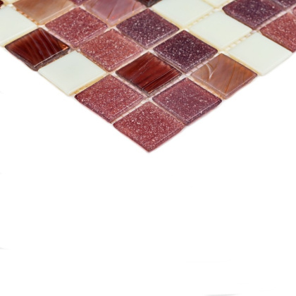 Мозаика стеклянная Lavander (чип 4*20*20) 327*327(20шт.-2,139м2), м2 Мозаика стеклянная Lavander (чип 4*20*20) 327*327(20шт.-2,139м2), м2