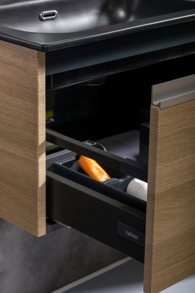 Тумба без раковины Vallessi 60*46см LIGHT OAK, 1 полка 837-060-L Boheme