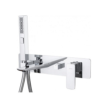 Смеситель для ванны с душем Allen Brau Infinity 5.21007-00 (с внутренней частью) хром