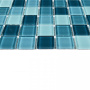 Мозаика стеклянная Sea wave-1 (чип 4*25*25) 300*300(22шт.-1.98м2), м2
