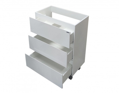 Тумба напольная под умывальник Bali New 650х450 3 ящика (ШхГхВ) 648х446х860