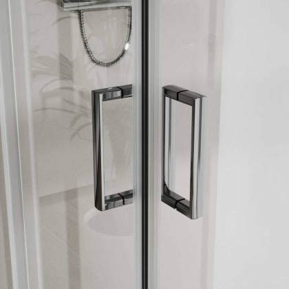 Душевой уголок City VSS-5CT800CL, 800*800, хром, стекло прозрачное