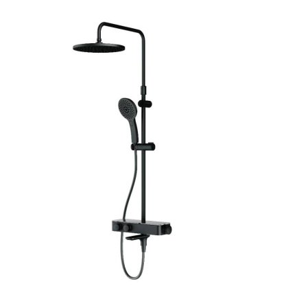 F0750A522 Inspire V2.0, душевая система, набор: Смеситель д/ванны/душа с термостатом, верхний душ d 250 F0750A522 Inspire V2.0, душевая система, набор: Смеситель д/ванны/душа с термостатом, верхний душ d 250