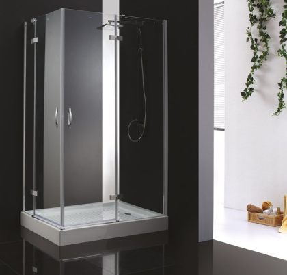 BERGAMO-W-AH-2-120/90-C-Cr-L Душевой уголок