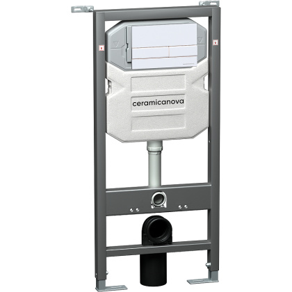 Сет 4 в 1 Инсталляция с кнопкой+унитаз+шумоизоляция