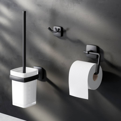 Набор аксессуаров для зоны туалета, черный AK90T2003B