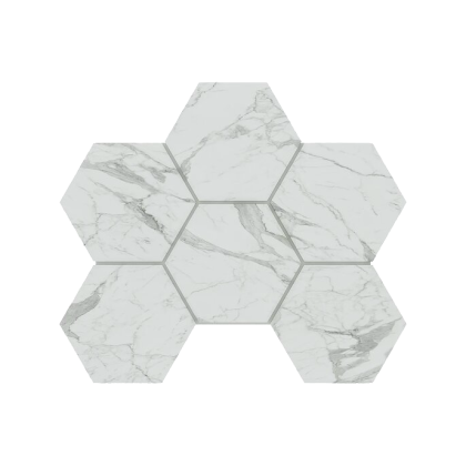 Мозаика MN01 Hexagon 25x28,5 непол. Мозаика MN01 Hexagon 25x28,5 непол.