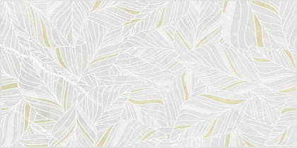 York Декор листья серо-бежевый 04-01-1-18-03-07-4137-3 30x60