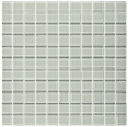 Мозаика стеклянная White Glass (чип 4*25*25) 300*300(22шт.-1.98м2), м2 Мозаика стеклянная White Glass (чип 4*25*25) 300*300(22шт.-1.98м2), м2