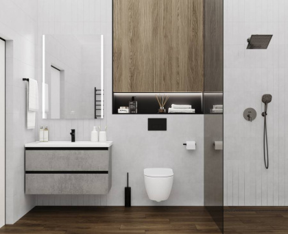 Time Декор серый 04-01-1-18-05-06-4138-1 30x60