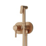 214000000 Option, Смеситель монтируемый в стену, с гиг.душем, бронза 214000000 Option, Смеситель монтируемый в стену, с гиг.душем, бронза