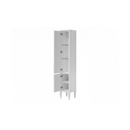 Пенал Aquanet Бостон 36 L белый матовый