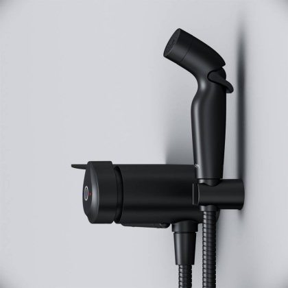 F0H85A822 X-Joy TouchReel, гигиенический набор со смесителем для душа с полкой, держателем туалетной F0H85A822 X-Joy TouchReel, гигиенический набор со смесителем для душа с полкой, держателем туалетной