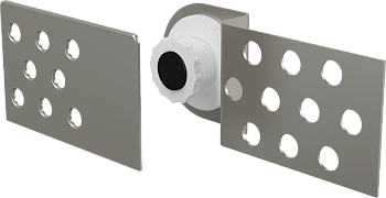 Магнит для дверцы под плитку на ванну, вертикально-выдвижной