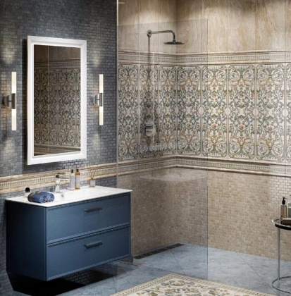 Бордюр Эвора глянцевый 60x9,6x0,9