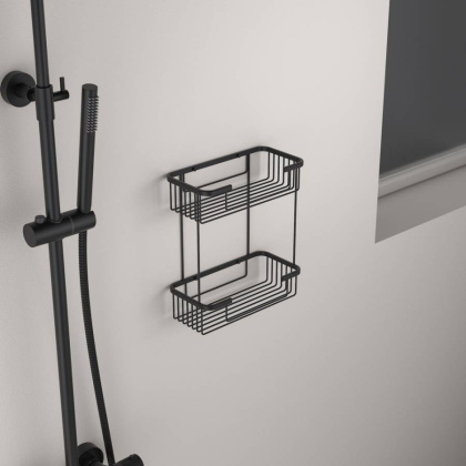 Полка двойная Timo Saona 13083/03 черный