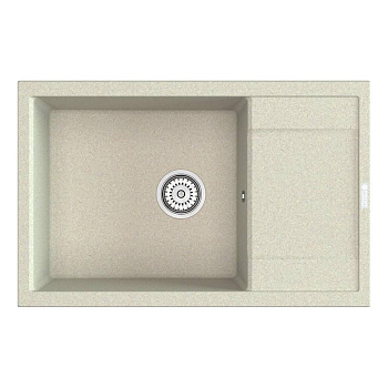 Мойка кухонная Point Велета 78 PN3002BG, светло-бежевый