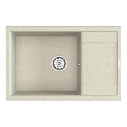 Мойка кухонная Point Велета 78 PN3002BG, светло-бежевый