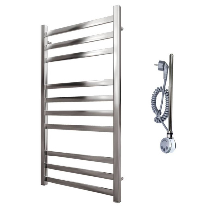 Полотенцесушитель электрический Point Меркурий PN83150E П10 500x1000 левый/правый, хром Полотенцесушитель электрический Point Меркурий PN83150E П10 500x1000 левый/правый, хром