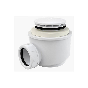 Сифон для душевого поддона, белый