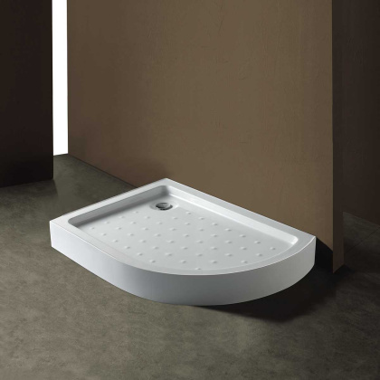 Поддон для душа акриловый VST-2AJ-1290L, 1200*900*135, сифон Ф90 с гидрозатвором