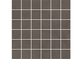 Декор мозаичный DD6418\MM Про Чементо Коричневый темный 30см*30см*9мм (1уп/6шт/)матовый, шт