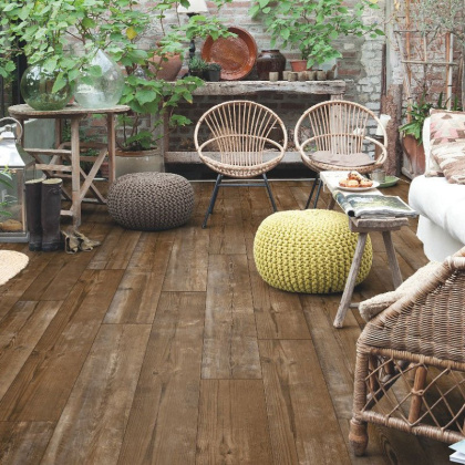 Виниловый ламинат Quick Step LIVYN Pulse Click PUCL 40075 Коричневая Сосна