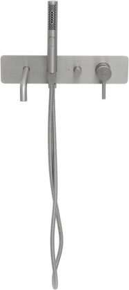 Смеситель для ванны Allen Brau Priority 5.31A06-BN (с внутренней частью) никель браш