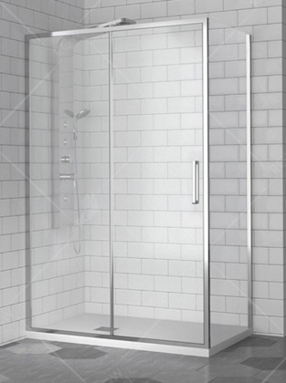 Душевой уголок RGW SV-45 (SV-13 + Z-050-2), профиль - хром, 140 х 80 х 195 см, 06324548-011