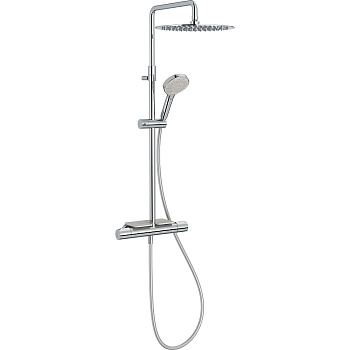 Душевая стойка Jacob Delafon Metro E26589-CP с термостатом, шт Душевая стойка Jacob Delafon Metro E26589-CP с термостатом, шт
