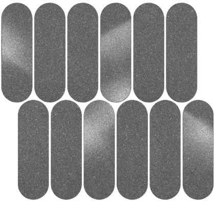 Декор ID147 Джиминьяно антрацит 30см*32см*9мм (1уп/6шт/)матовый, шт