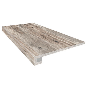 Комплект (Ступень BG03 (33x120) непол. (прямоугол. бортик) без насечек+ Подступенок (14,5x120)) Комплект (Ступень BG03 (33x120) непол. (прямоугол. бортик) без насечек+ Подступенок (14,5x120))