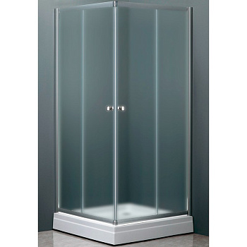 Душевой уголок RGW Dolphin TN-206-J 90x90 28912699-101 профиль Хром стекло рифленое