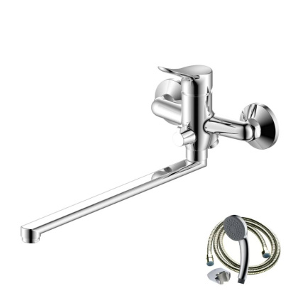 Смеситель д/ванны с длинным изливом ARRIBA, арт.09221AR