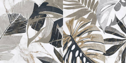 Плитка настенная 18-00-37-3636 Kanzas кремовый ботаника (60см*30см*9мм) (10шт/1,8м2), м2